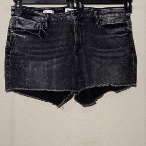 Vigoss black denim shorts